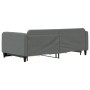 Trundle sofa bed with drawers dark gray fabric 100x200 cm by vidaXL, Beds and slatted bases - Ref: Foro24-3196858, Price: 299...