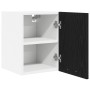 Mueble colgante con estante Riga Roble Negro y 30 x 31 x 40 cm