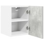 Mueble colgante Riga 2 pcs Gris Concreto y 30 x 31 x 40 cm