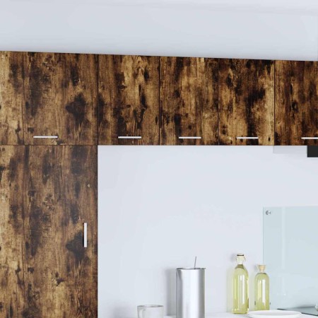 Mueble colgante con puerta Riga Roble Ahumado y 30 x 31 x 40 cm