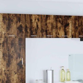 Mueble colgante Riga 2 pcs Roble Ahumado y 30 x 31 x 40 cm