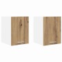 Mueble colgante Riga 2 pcs Roble Artesano y 30 x 31 x 40 cm