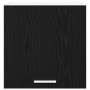 Mueble colgante Riga 2 pcs Roble Negro y 40 x 31 x 40 cm