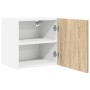 Mueble colgante Riga 2 pcs Roble Sonoma y 40 x 31 x 40 cm