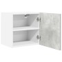 Mueble colgante con puerta Riga Gris Concreto y 40 x 31 x 40 cm