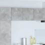 Mueble colgante Riga 2 pcs Gris Concreto y 40 x 31 x 40 cm
