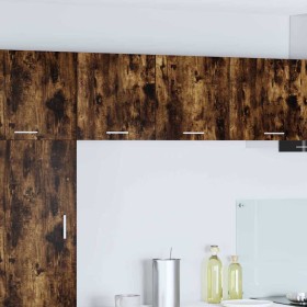 Mueble colgante Riga 2 pcs Roble Ahumado y 40 x 31 x 40 cm