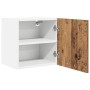 Mueble colgante Riga 2 pcs Madera Vieja y 40 x 31 x 40 cm