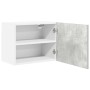 Mueble colgante Riga 2 pcs Gris Concreto y 50 x 31 x 40 cm