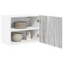 Mueble colgante con puerta Riga Gris Sonoma y 50 x 31 x 40 cm en Armarios de cocina | Comprar online en Foro24