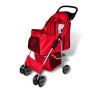 Roter Hundewagen von vidaXL, Kinderwagen für Haustiere - Ref: Foro24-170055, Preis: 95,01 €, Rabatt: %