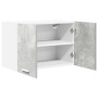 Mueble colgante con puerta Riga Gris Concreto y 60 x 31 x 40 cm
