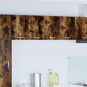 Mueble colgante con puerta Riga Roble Ahumado y 60 x 31 x 40 cm