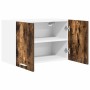 Mueble colgante Riga 2 pcs Roble Ahumado y 60 x 31 x 40 cm