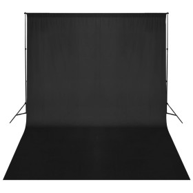 Hintergrundträgersystem 500x300 cm schwarz von vidaXL, Geld - Ref: Foro24-160070, Preis: 98,34 €, Rabatt: %