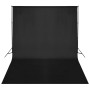 Hintergrundträgersystem 500x300 cm schwarz von vidaXL, Geld - Ref: Foro24-160070, Preis: 98,34 €, Rabatt: %