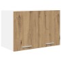 Mueble colgante Riga 2 pcs Roble Artesano y 60 x 31 x 40 cm