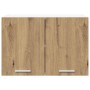 Mueble colgante Riga 2 pcs Roble Artesano y 60 x 31 x 40 cm