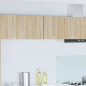 Mueble colgante con estante Riga Roble Sonoma 80 x 31 x 40 cm