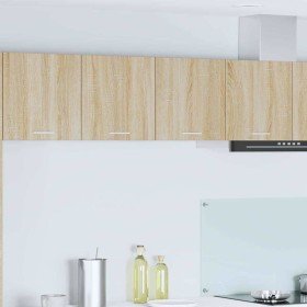 Mueble colgante con estante Riga Roble Sonoma 80 x 31 x 40 cm