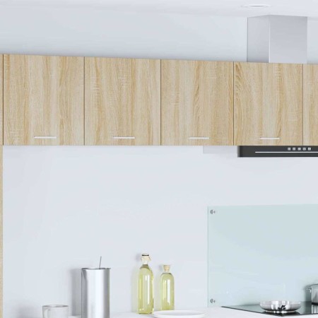 Mueble colgante con estante Riga Roble Sonoma 80 x 31 x 40 cm