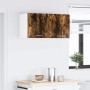 Mueble colgante con estante Riga Roble ahumado 80 x 31 x 40 cm