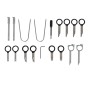 Kit de herramientas de radio 20 piezas de vidaXL, Herramientas de mano - Ref: Foro24-210126, Precio: 17,13 €, Descuento: %