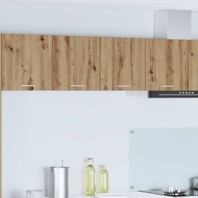 Mueble colgante con puerta Riga Roble artesanal 80 x 31 x 40 cm