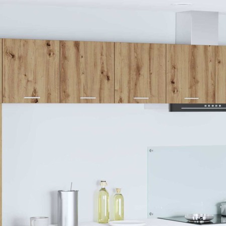 Mueble colgante con puerta Riga Roble artesanal 80 x 31 x 40 cm