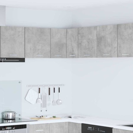 Mueble colgante Riga Gris Concreto y 57 x 57 x 40 cm