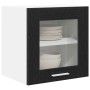Mueble colgante con estante Riga Roble Negro 40 x 31 x 40 cm