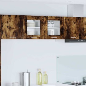 Mueble colgante con estante Riga Roble ahumado 40 x 31 x 40 cm