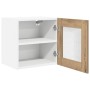 Mueble colgante Riga 2 pcs Roble artesanal 40 x 31 x 40 cm