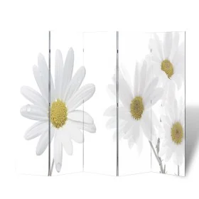 Folding divider screen 200x170 cm flowers by vidaXL, Room dividers - Ref: Foro24-240479, Price: 125,27 €, Discount: %