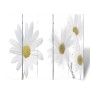Biombo divisor plegable 200x170 cm flores de vidaXL, Divisores de ambientes - Ref: Foro24-240479, Precio: 128,21 €, Descuento: %