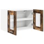 Mueble colgante Riga 2 pcs Roble ahumado 60 x 31 x 40 cm