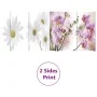 Folding divider screen 200x170 cm flowers by vidaXL, Room dividers - Ref: Foro24-240479, Price: 125,27 €, Discount: %