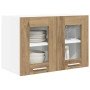 Mueble colgante con puerta Riga Roble artesanal 60 x 31 x 40 cm en Armarios de cocina | Comprar online en Foro24
