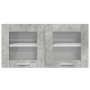 Mueble colgante con puerta Riga Gris Concreto y 80 x 31 x 40 cm