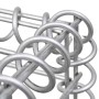 Arriate de gaviones de acero galvanizado 180x30x90 cm