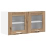 Mueble colgante Riga Roble Artesano y 80 x 31 x 40 cm
