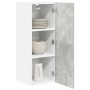 Mueble colgante con puerta Riga Gris Concreto y 30 x 31 x 80 cm