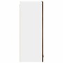Mueble colgante con puerta Riga Roble Ahumado y 30 x 31 x 80 cm