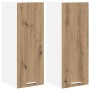Mueble colgante Riga 2 pcs Roble Artesano y 30 x 31 x 80 cm
