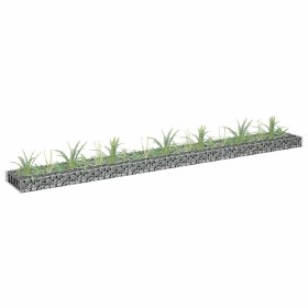 Arriate de gaviones de acero galvanizado 270x30x10 cm