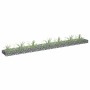 Arriate de gaviones de acero galvanizado 270x30x10 cm