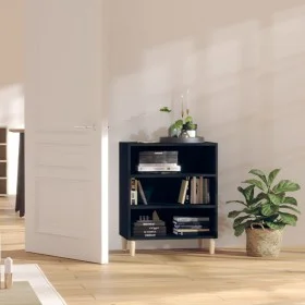 Black plywood sideboard 57x35x70 cm by vidaXL, Sideboards - Ref: Foro24-806050, Price: 45,96 €, Discount: %