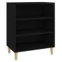Schwarzes Sperrholz-Sideboard 57x35x70 cm von vidaXL, Sideboards - Ref: Foro24-806050, Preis: 45,96 €, Rabatt: %