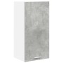 Mueble colgante con puerta Riga Gris Concreto y 40 x 31 x 80 cm