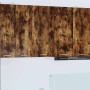 Mueble colgante con puerta Riga Roble Ahumado y 40 x 31 x 80 cm